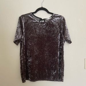 Velvet top
